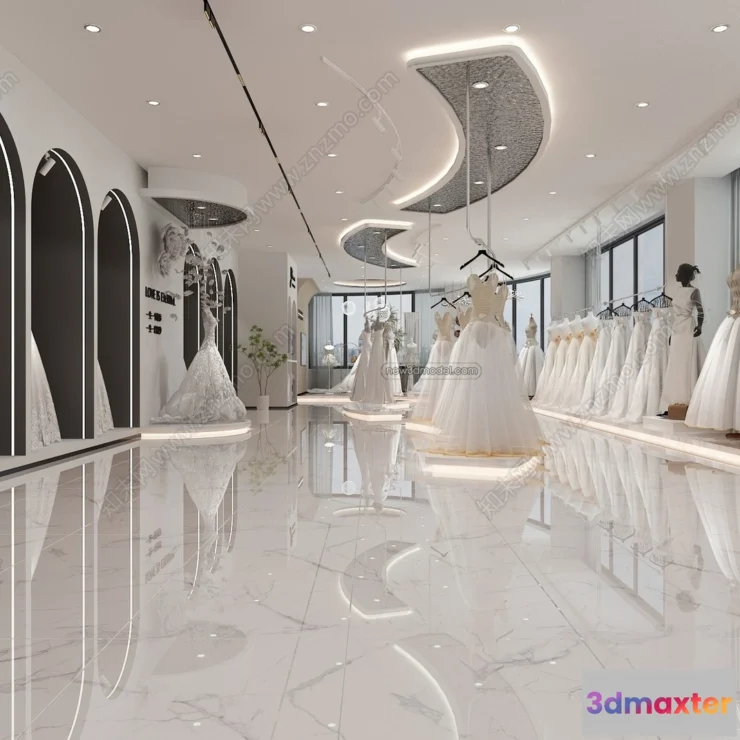 1385378 - Wedding Studio - 3D Interior Scene - 3D Models - 092 3D Max