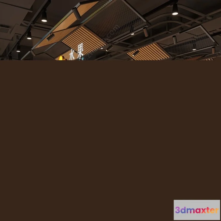 1385385 - Super Market And Shop - 3D Interior Scene - 3D Models - 087 3D Max