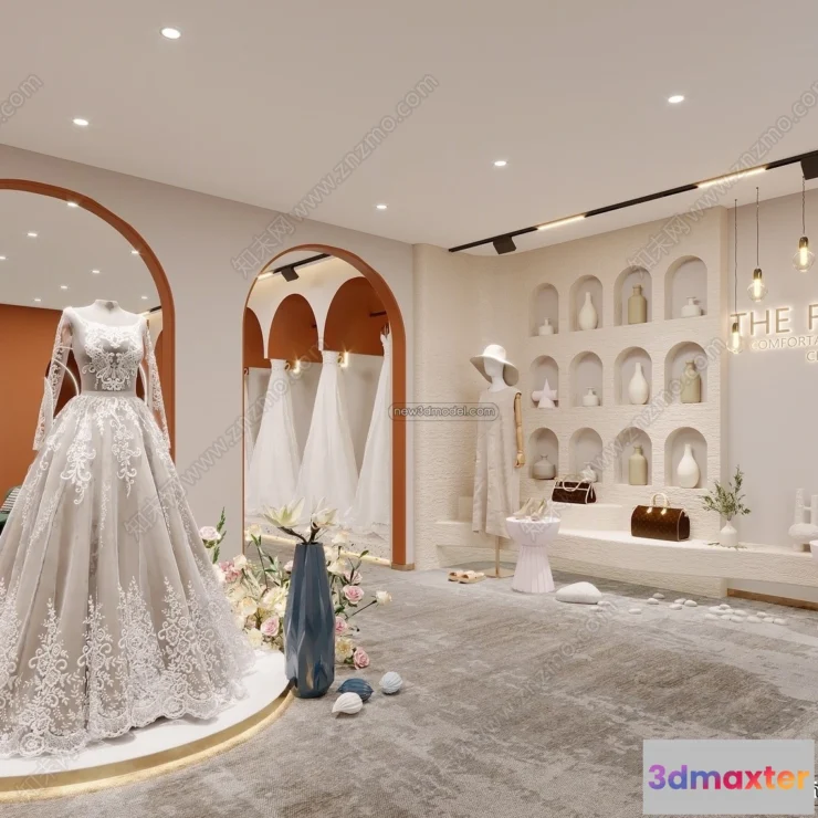 1385446 - Wedding Studio - 3D Interior Scene - 3D Models - 093 3D Max
