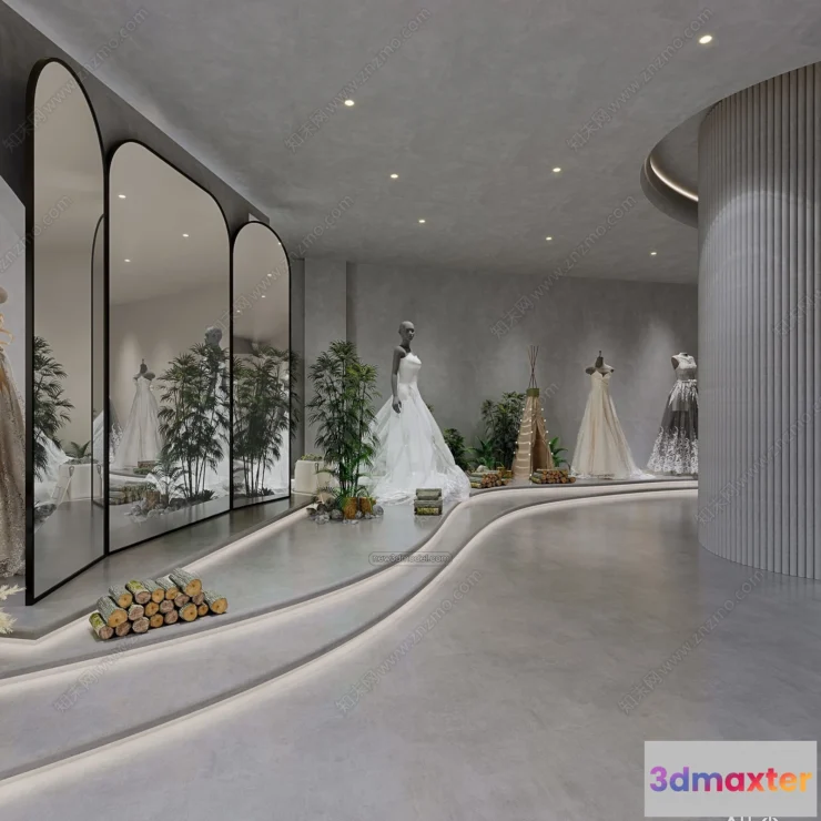1385518 - Wedding Studio - 3D Interior Scene - 3D Models - 094 3D Max