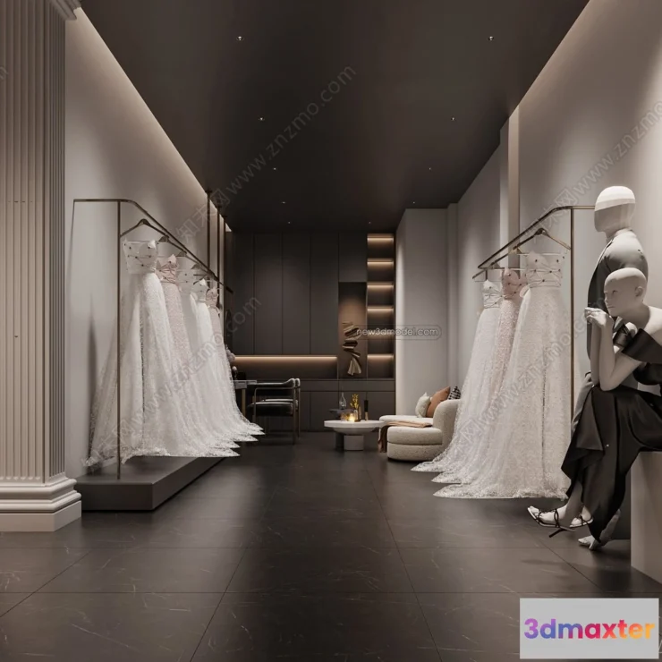 1385585 - Wedding Studio - 3D Interior Scene - 3D Models - 095 3D Max