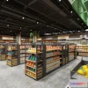 1386005 - Super Market And Shop - 3D Interior Scene - 3D Models - 096 3D Max