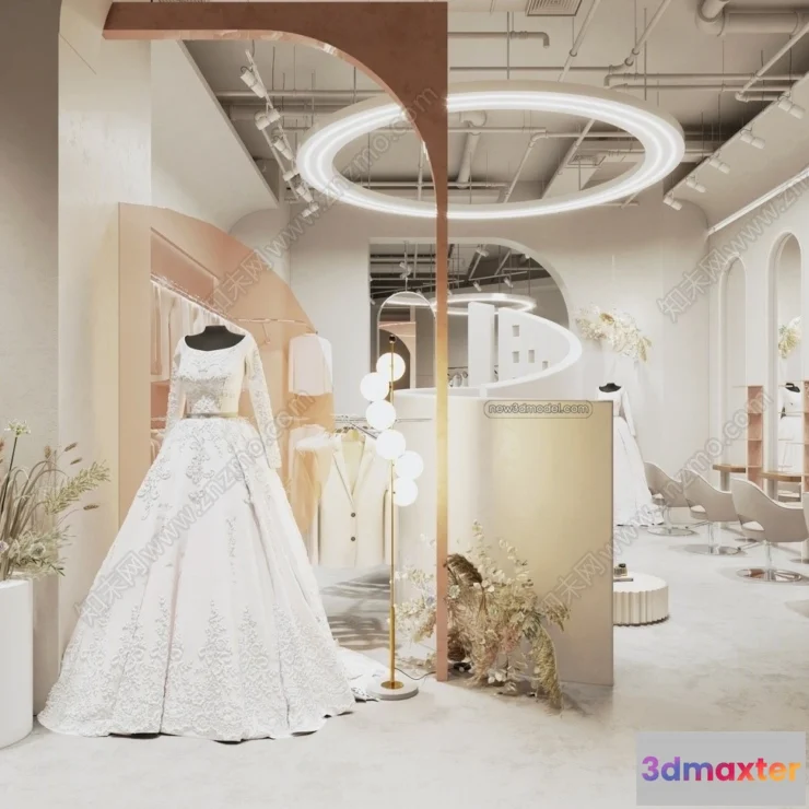 1386425 - Wedding Studio - 3D Interior Scene - 3D Models - 108 3D Max