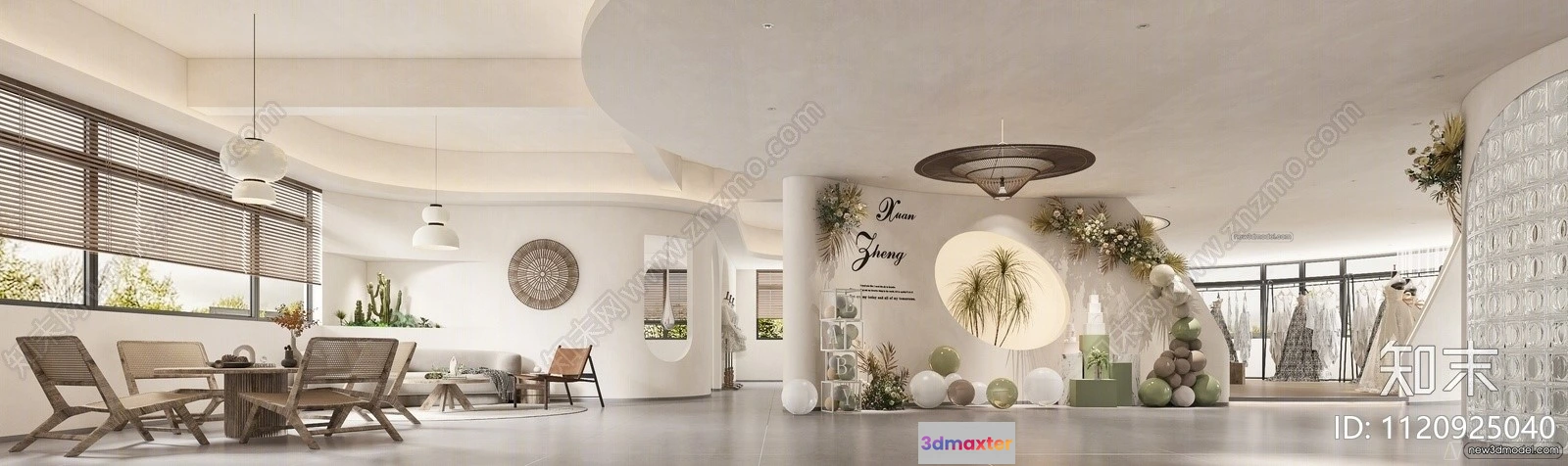 1386491 - Wedding Studio - 3D Interior Scene - 3D Models - 109 3D Max