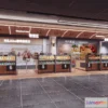 1386593 - Super Market And Shop - 3D Interior Scene - 3D Models - 105 3D Max