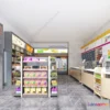 1386725 - Super Market And Shop - 3D Interior Scene - 3D Models - 107 3D Max