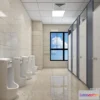 1386991 - Public Toilet - WC - 3D Interior Scene - 3D Models - 133 3D Max