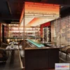 1387532 - Restaurant - Fastfood - 3D Interior Scenes - 011 3D Max