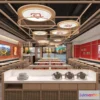 1387743 - Restaurant - Fastfood - 3D Interior Scenes - 014 3D Max
