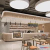 1388009 - Restaurant - Fastfood - 3D Interior Scenes - 018 3D Max