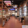 1389257 - Restaurant - Fastfood - 3D Interior Scenes - 037 3D Max
