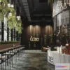 1389728 - Restaurant - Fastfood - 3D Interior Scenes - 044 3D Max