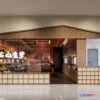 1391197 - Restaurant - Fastfood - 3D Interior Scenes - 066 3D Max