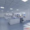 1580644 - Interior 3D Model of Laboratory - 3D Scene - 009 3D Max