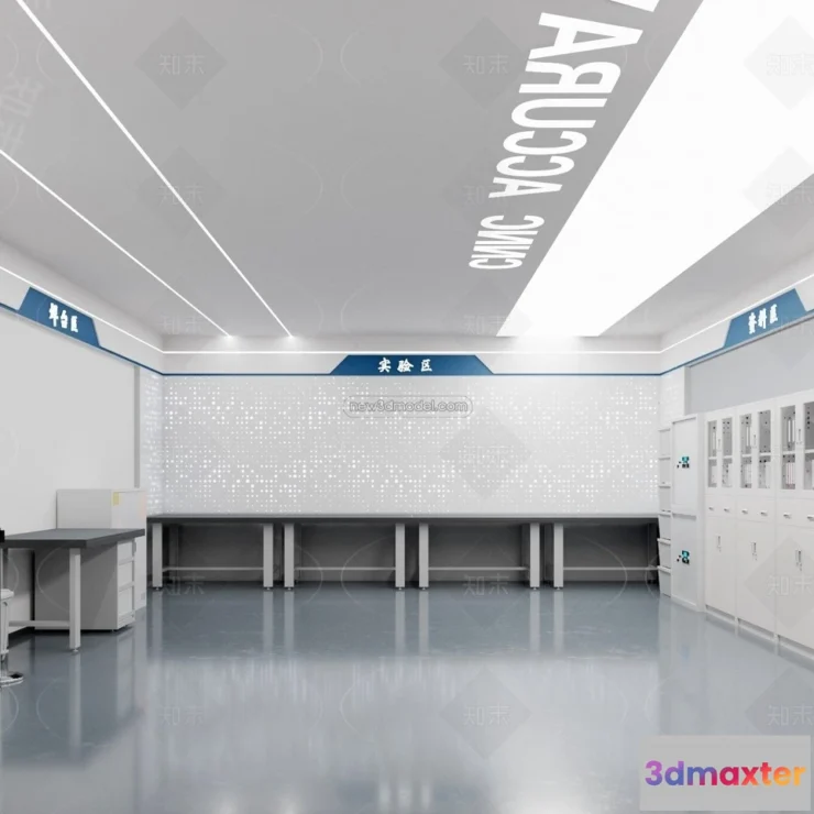 1580682 - Interior 3D Model of Laboratory - 3D Scene - 028 3D Max