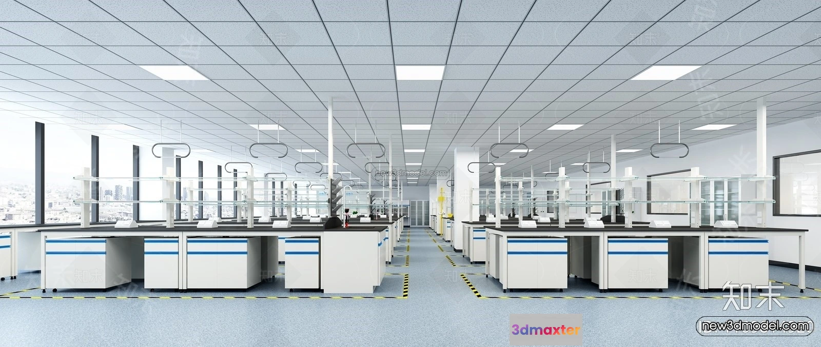 1580688 - Interior 3D Model of Laboratory - 3D Scene - 031 3D Max