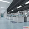 1580694 - Interior 3D Model of Laboratory - 3D Scene - 034 3D Max
