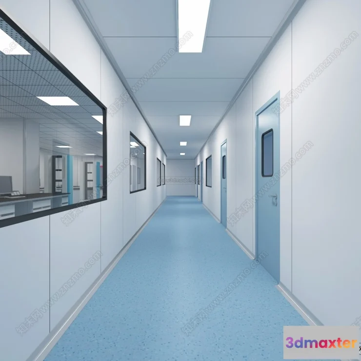 1580776 - Interior 3D Model of Laboratory - 3D Scene - 075 3D Max