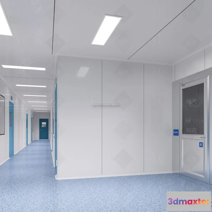 1580786 - Interior 3D Model of Laboratory - 3D Scene - 080 3D Max