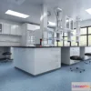 1580850 - Interior 3D Model of Laboratory - 3D Scene - 112 3D Max