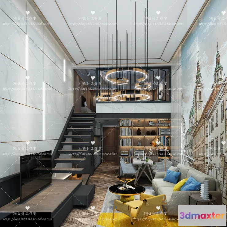 1118792 - LOFT APARTMENT 3D SCENES - VRAY RENDER - 08