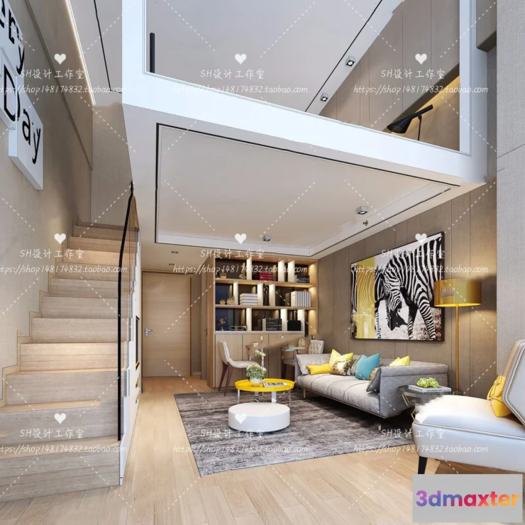 1118810 - LOFT APARTMENT 3D SCENES - VRAY RENDER - 17