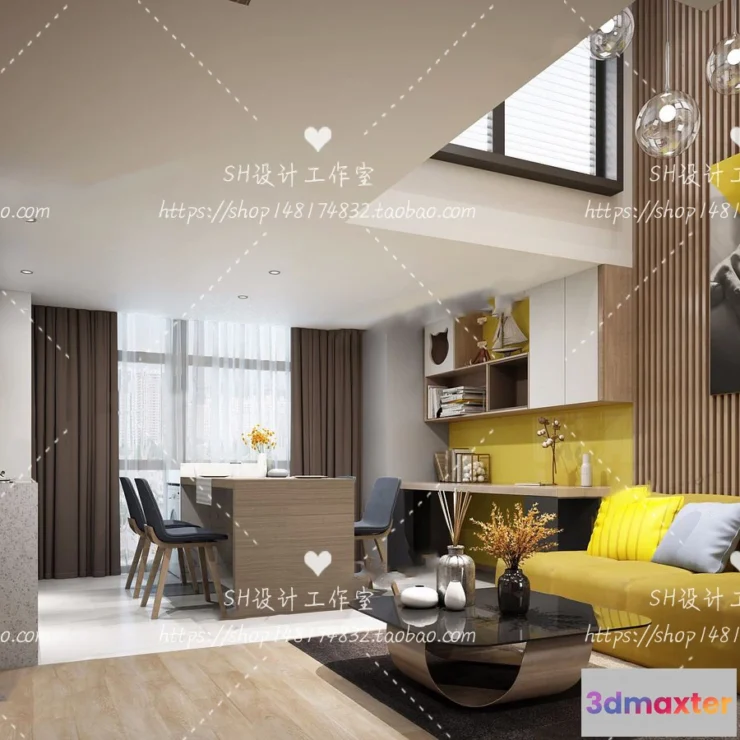 1118828 - LOFT APARTMENT 3D SCENES - VRAY RENDER - 26