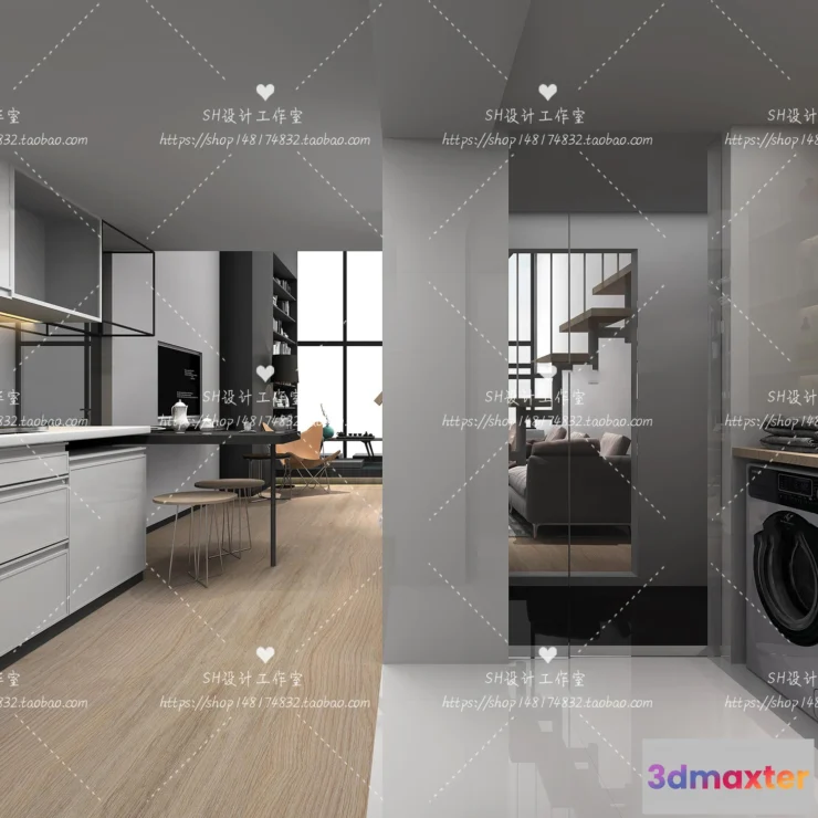 1118830 - LOFT APARTMENT 3D SCENES - VRAY RENDER - 27