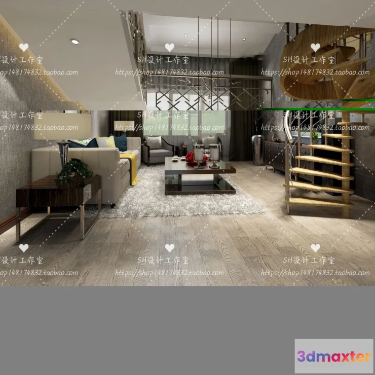 1118834 - LOFT APARTMENT 3D SCENES - VRAY RENDER - 29
