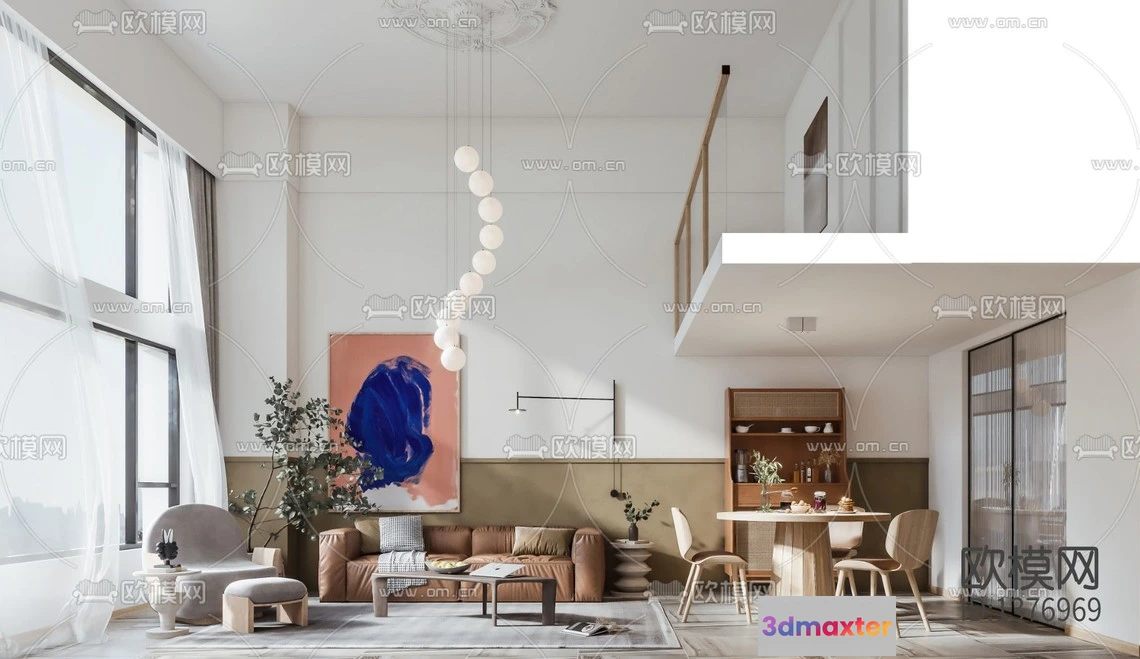 1142518 - Corona Render 3D Scenes - Apartment - 0003