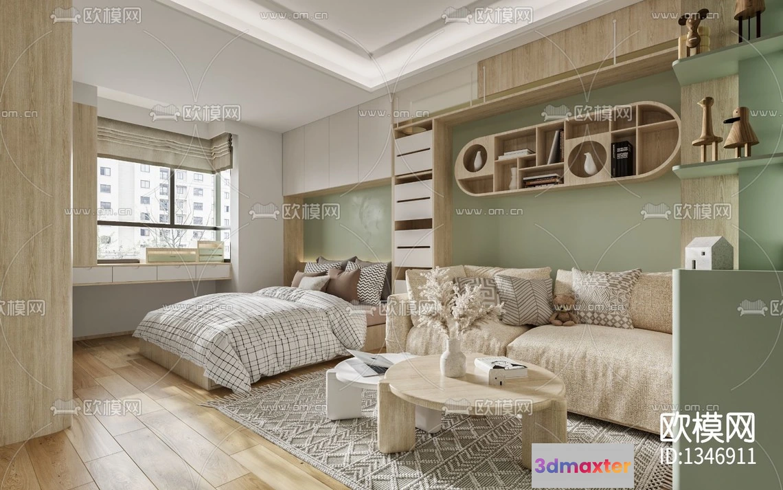 1142526 - Corona Render 3D Scenes - Apartment - 0007