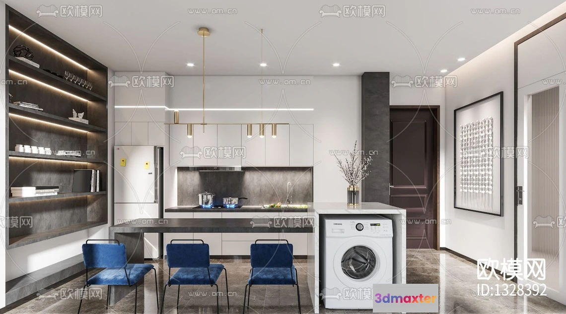 1142532 - Corona Render 3D Scenes - Apartment - 0010