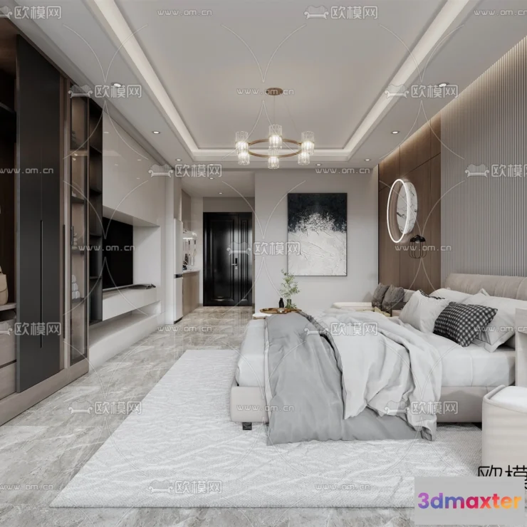 1238042 - 3D SCENES - APARTMENT - CORONA - 3D MODEL - 145