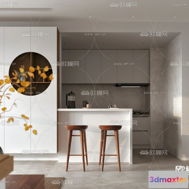 1238136 - 3D SCENES - APARTMENT - CORONA - 3D MODEL - 192