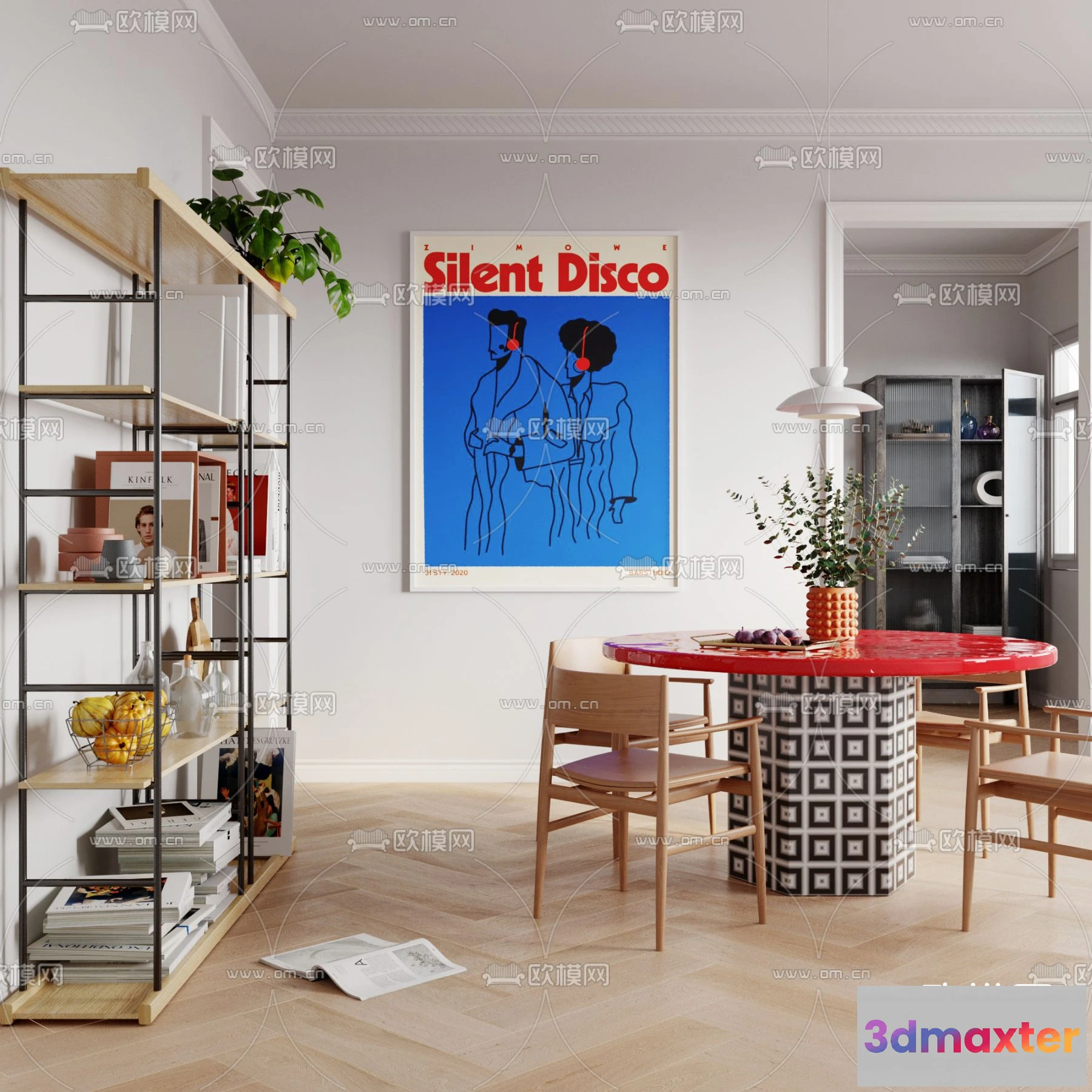 1238144 - 3D SCENES - APARTMENT - CORONA - 3D MODEL - 196