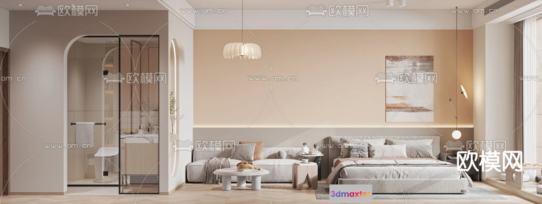 1238170 - 3D SCENES - APARTMENT - VRAY  CORONA - 3D MODEL - 209
