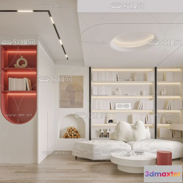 1238186 - 3D SCENES - APARTMENT - CORONA - 3D MODEL - 217