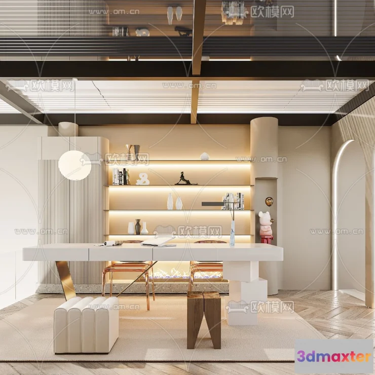 1238218 - 3D SCENES - APARTMENT - CORONA - 3D MODEL - 233