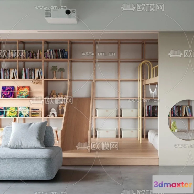 1238220 - 3D SCENES - APARTMENT - CORONA - 3D MODEL - 234