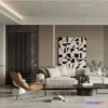 1360046 - Living Room and Dining Room - 3D Interior Scene - 3D Models - 002 3D Max
