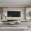 1360199 - Living Room and Dining Room - 3D Interior Scene - 3D Models - 004 3D Max