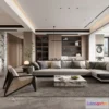 1360327 - Living Room and Dining Room - 3D Interior Scene - 3D Models - 006 3D Max
