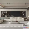 1374982 - Living Room and Dining Room - 3D Interior Scene - 3D Models - 224 3D Max