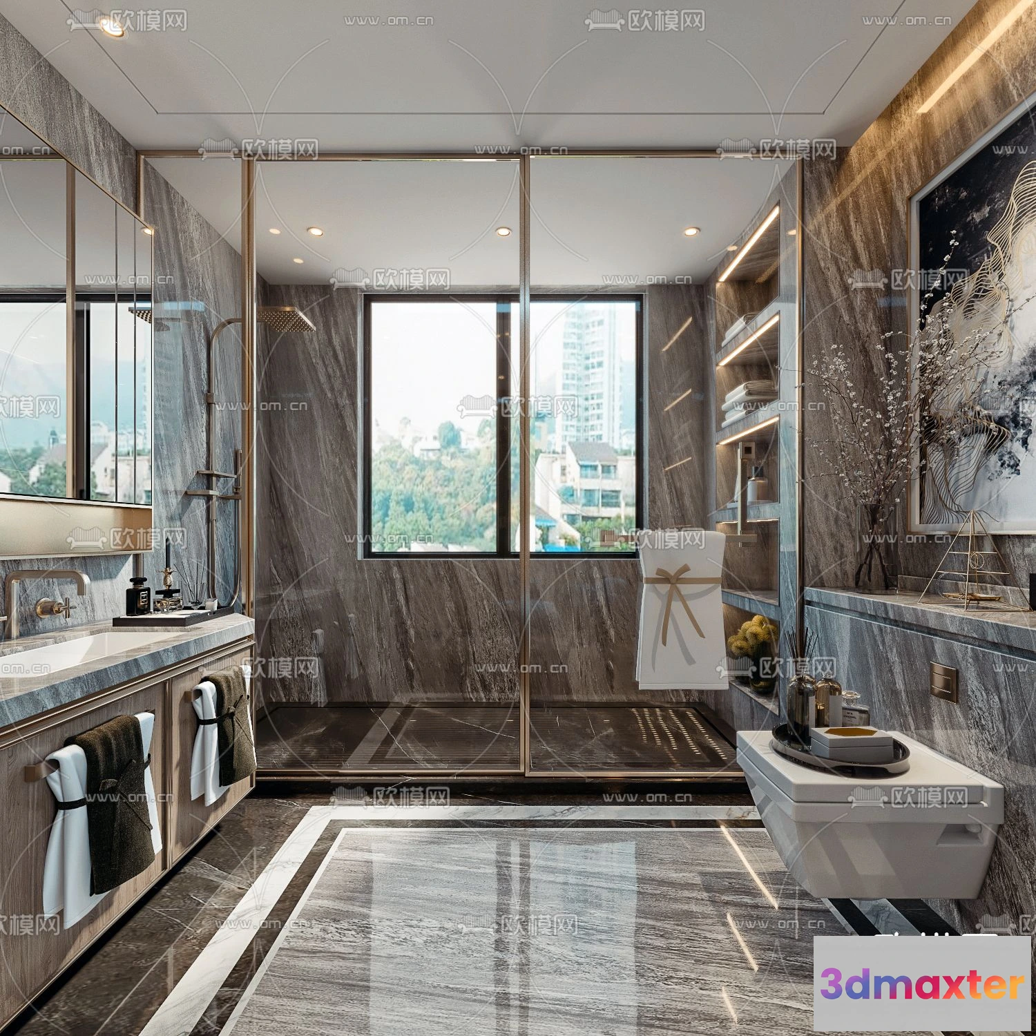 1109700 - Bathroom 3D Scenes - 0128