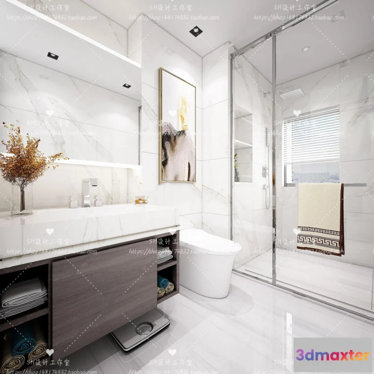 1112912 - BATHROOM 3D SCENES - VRAY RENDER - 10