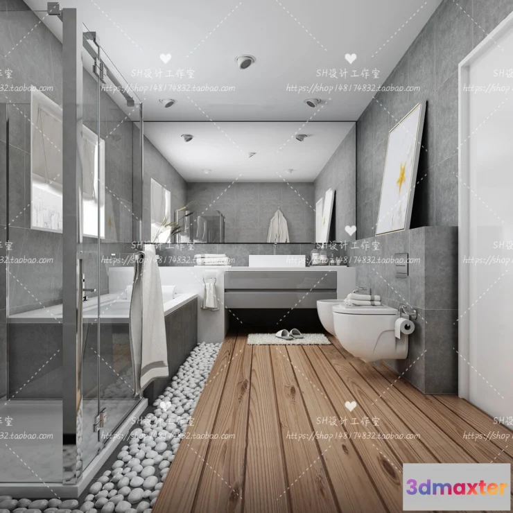 1112928 - BATHROOM 3D SCENES - VRAY RENDER - 17