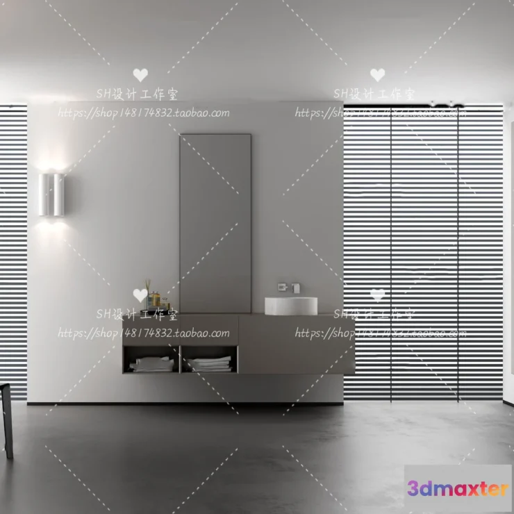 1112964 - BATHROOM 3D SCENES - VRAY RENDER - 35