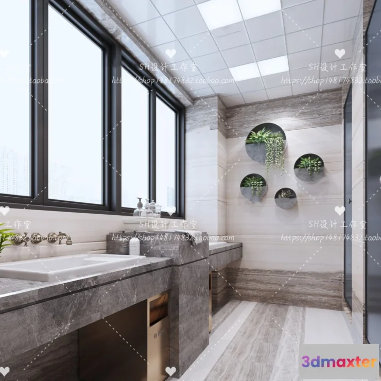 1112976 - BATHROOM 3D SCENES - VRAY RENDER - 41