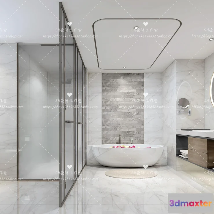 1113016 - BATHROOM 3D SCENES - VRAY RENDER - 61