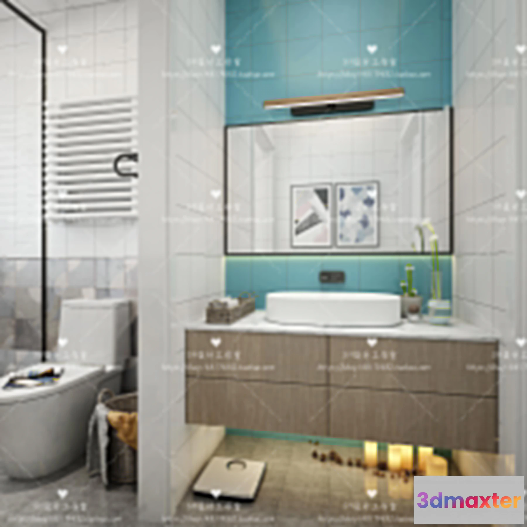 1113046 - BATHROOM 3D SCENES - VRAY RENDER - 76